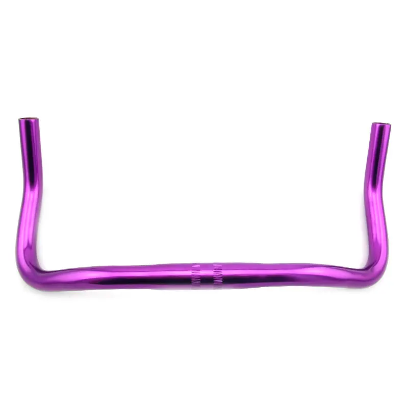 Fixed Gear 7 Colours Horns Handlebar 25.4*390mm Aluminum Alloy Vintage Retro Road Handlebars Bent Bar CSW005