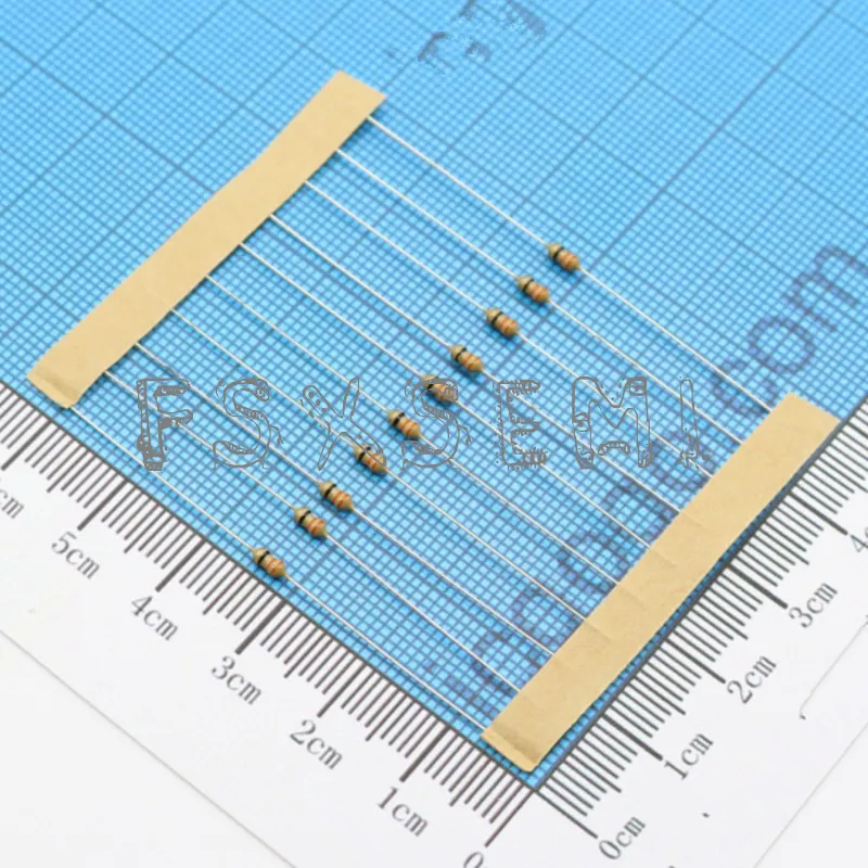 100pcs 1/6w 1/8w (0.125w)5% Carbon Film Resistor 1R~1M 2.2R 10R 22R 47R 51R 100R 150R 470R 1K 4.7K 10K 47K 1 2.2 10 22 47 51 100