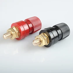 2 Pcs M6 Copper Post 6mm Regulator Welder Terminal Post Clip Terminal Screw Copper