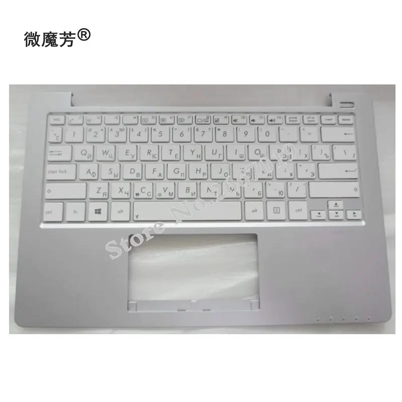 

Russian New for ASUS X201 X201E x202e Q200 Q200E Replace laptop keyboard With C Case white