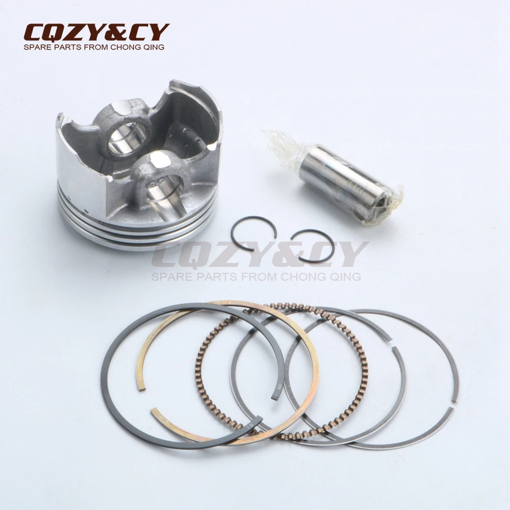 4 Valves 58.5mm 61mm/63mm /15mm Big Bore High Quality Piston & Piston Ring for PGO Bubu / Buddy 125 G-MAX 150 X-Hot 4V