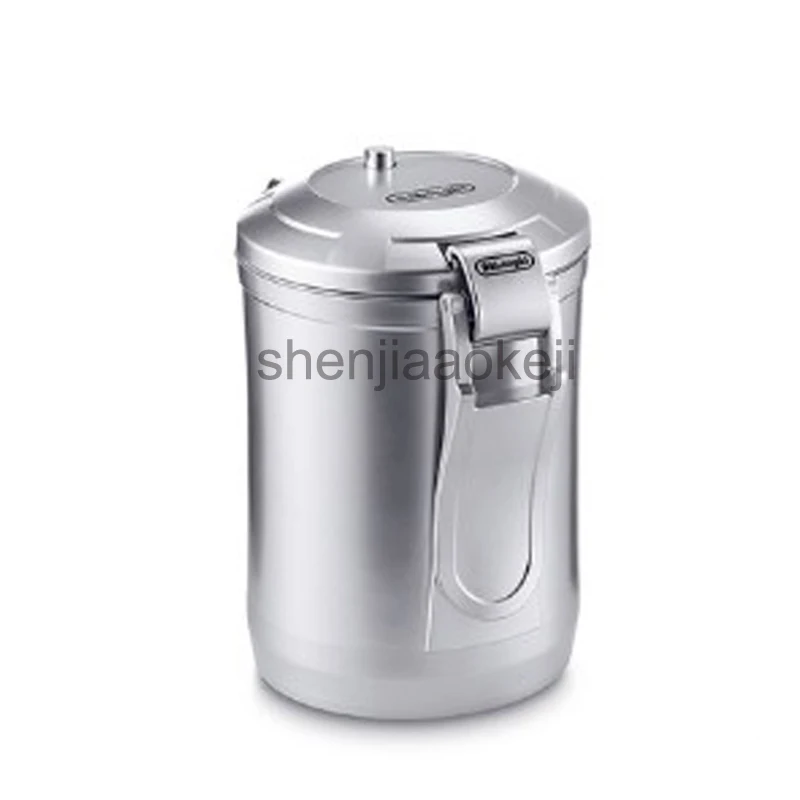 

1.6L vacuum coffee beans powder storage tank sealed tank removable storage tank 1.6L Capacity