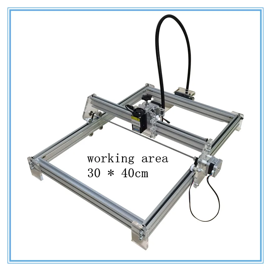 5500mw Diy Laser Engraving Machine New Double Motors 30*40cm Working Area High Engraving Speed Good Laser Engraver