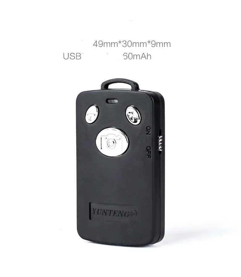 Phone Bluetooth Remote Selfie stick Remote Control for YUNTENG Tripod 1288 yt1688 5208 388 5218 388 238