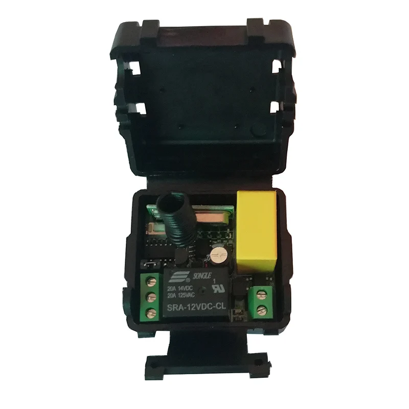 RF mini Wireless Remote Control AC 220 V 1 channel 10A Relay Output Radio 4 Receiver & 4 transmitter effective distance 50m