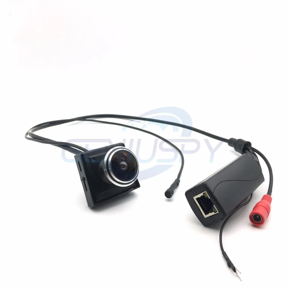 

720P POE Micro IP Camera Support Microphone P2P POE Surveillance With External POE Power Over Ethernet 1.78MM Fisheye Lens