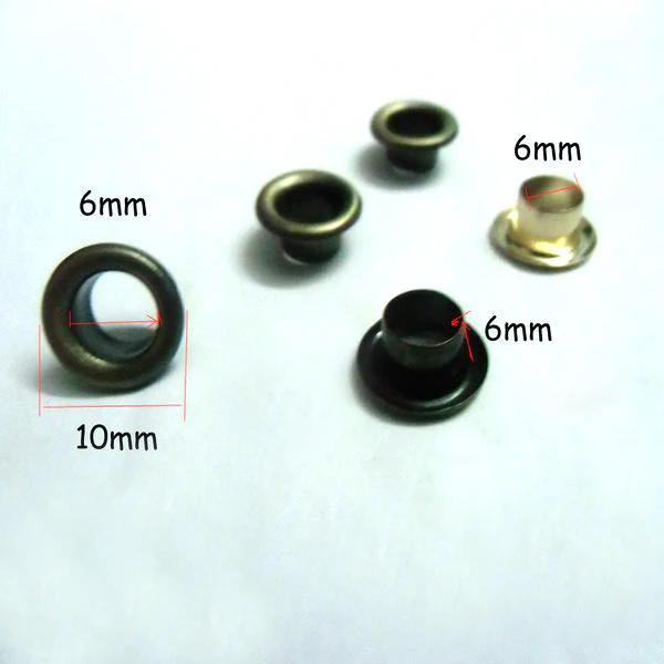 

1/4" Antique Brass Grommets and Washers 2000 Package