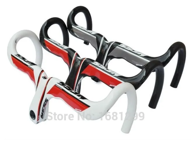 Nowy rower szosowy typu kompaktowego NESS 3K w całości z włókna węglowego kierownica rowerowa i zintegrowany wspornik 400/420/440*90/100/110/120mm nowość