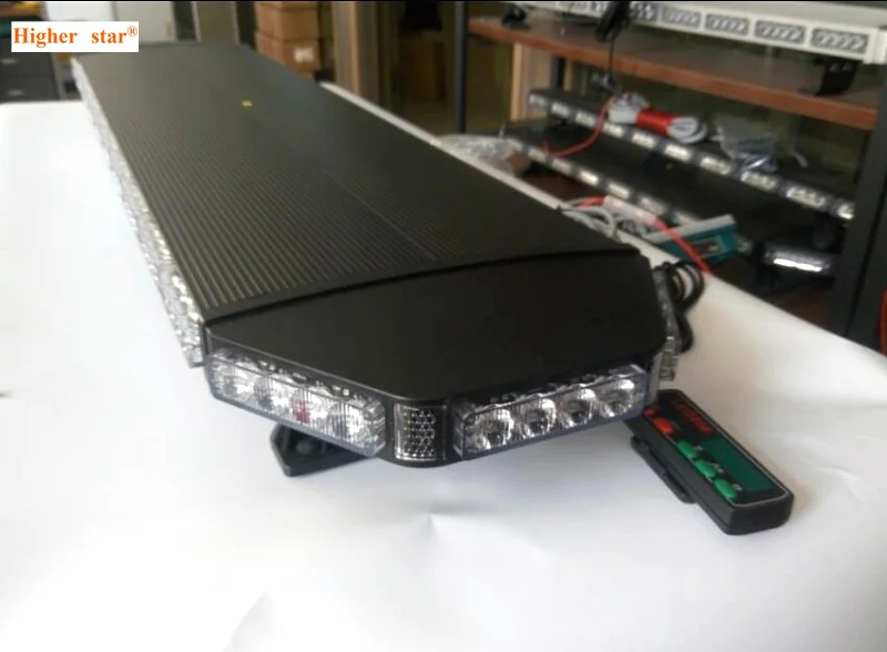 Higher star 140cm 104W Led Car strobe light bar,Ambulance warning light,Fire truck Emergency lightbar,waterproof