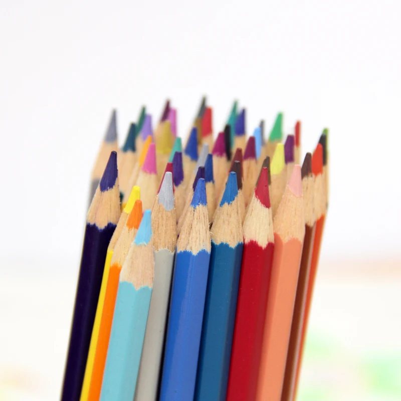Faber Castell 72 color water soluble lead color 60 color watercolor pencil red box set image 3