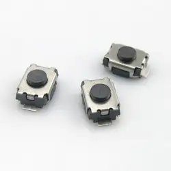 10Pcs 3*4*2MM SMD Tact Switch Turtle 2-Pin Mini Buttons Micro Power Switch 3x4x2MM 2H Push Button Switches