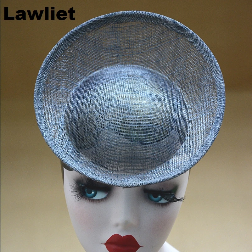 Lawliet 20cm Round Saucer sinamay Inspired Percher Hat fascinator Millinery Base B063