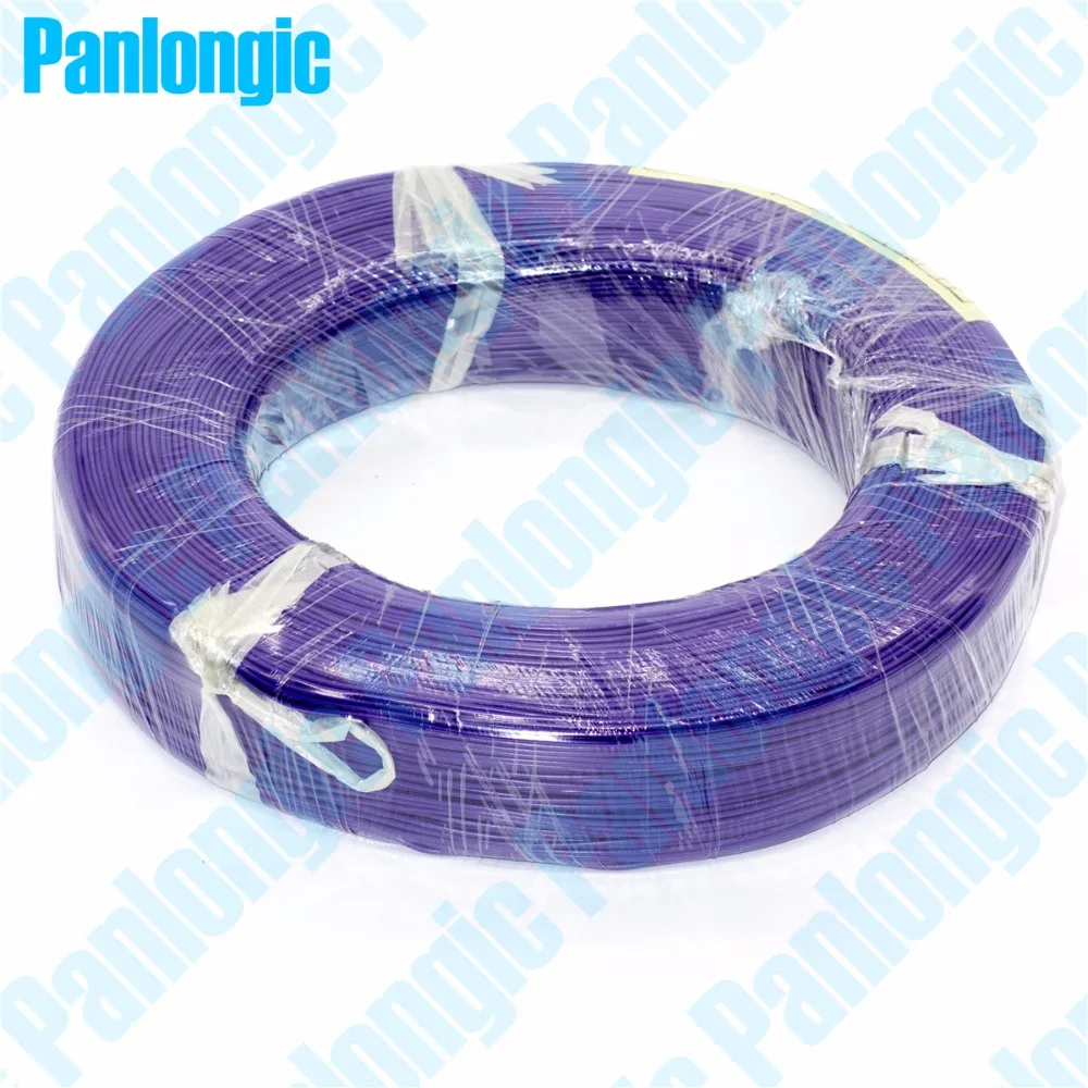 Panlongic 10 Colors 5 Meters UL1007 Wire 24awg 1.4mm PVC Electronic Cable UL Certification