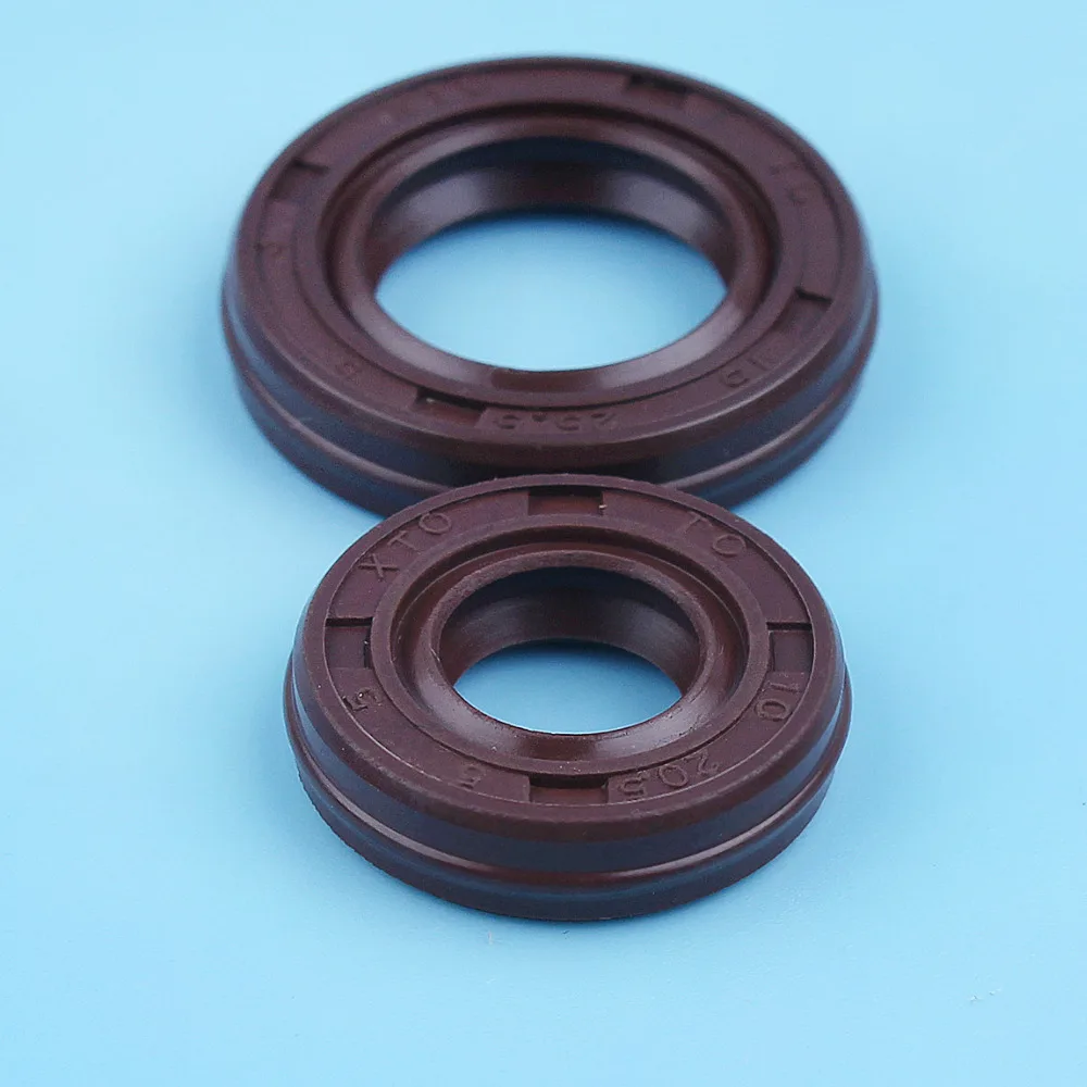 Oil Seal Set For Honda GX25 GX25N GX 25N Engine HHT25S FG110 Brush Cutter Tiller trimmers Parts 91211-Z0H-003 91212-Z0H-003