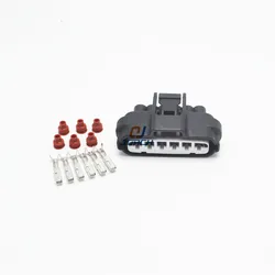 5 sets 6 pin female Toyota Mazda Hilux Accelerator Pedal plug Auto Waterproof electronic throttle valve connector 7283-1968-30
