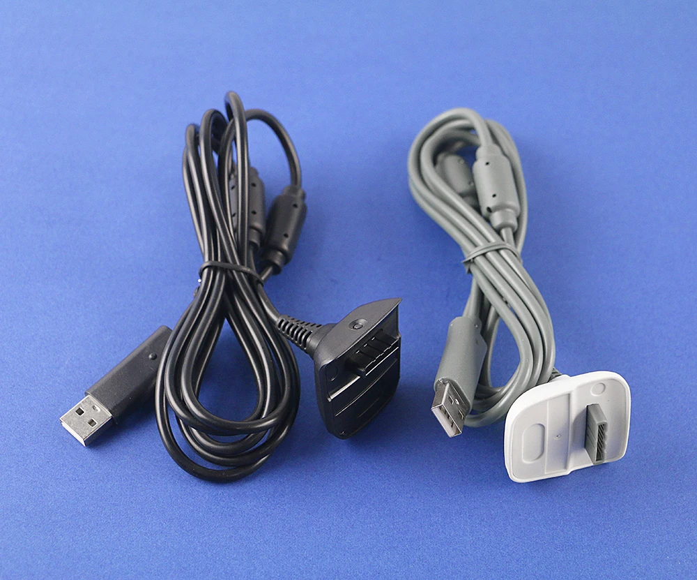 12PCS 1.5M USB Wireless Game Controller Gamepad Charging Joystick Power Supply Charger Cable for xbox360 Xbox 360