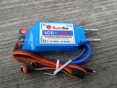 

HiModel ICE 60A 2-6S Water-cooled Brushless Navy ESC ICE-60A 25V RC Speed Boat