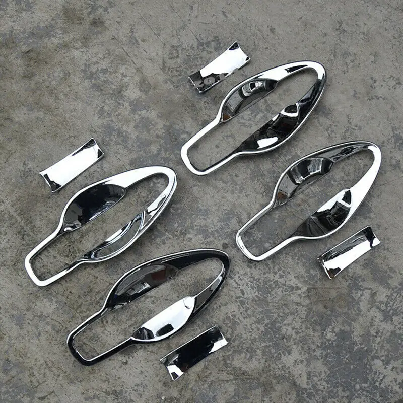 

8pcs/set ABS Chrome Door Handle Bowl Cover Trim Fit for Nissan Murano 2015 2016 2017 2018 2019