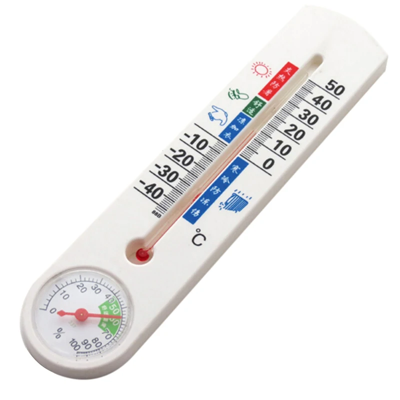 Electronic Digital Hanging Wall Mounted Thermometer Hygrometer Humidity Meter Household Thermometers