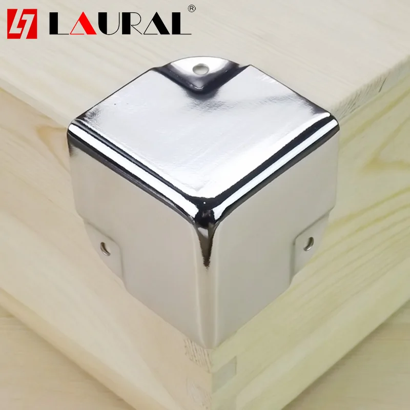 Furniture Wrap Angle  Large Metal Square Edging Tool Aluminum Alloy Box Pressure Angle Three Bread Corner Protection Angle