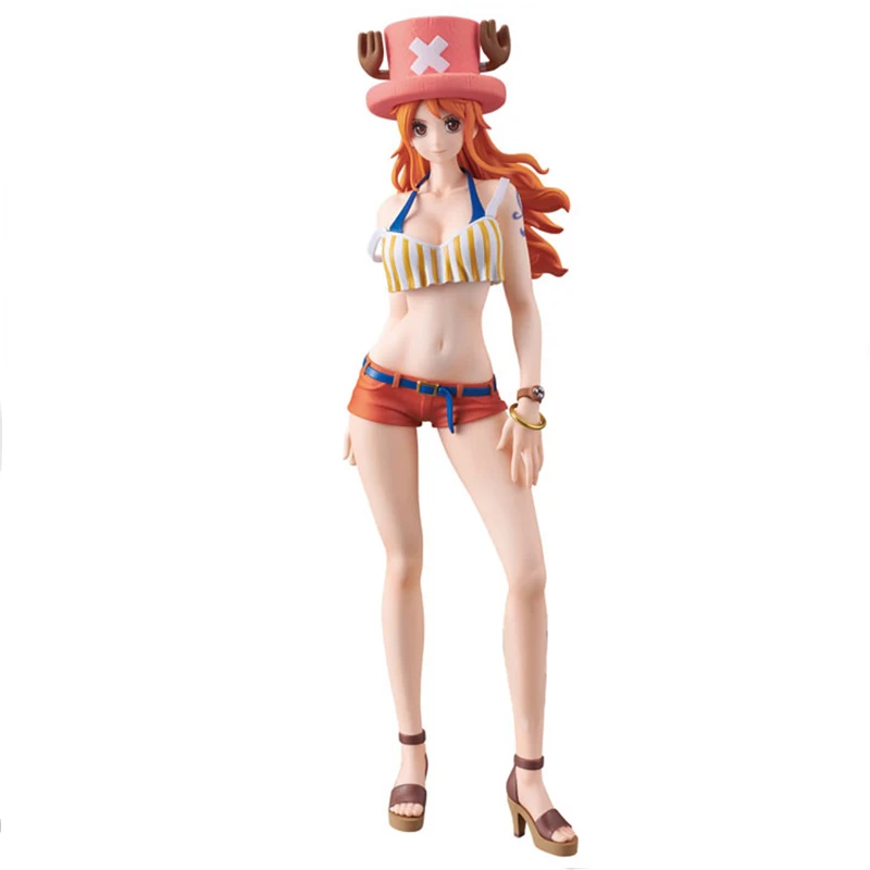 Anime One Piece Nami Action Figure 1/8 Scale Painted Figure Chopper Clothes Ver. Nami PVC Figure Toy Brinquedos