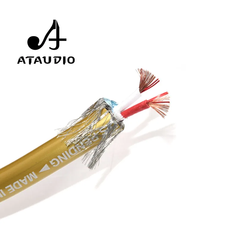 ATAUDIO Cardas 5C Copper HIFI XLR  Interconnect Bulk Audio Cable RCA Cable For DIY