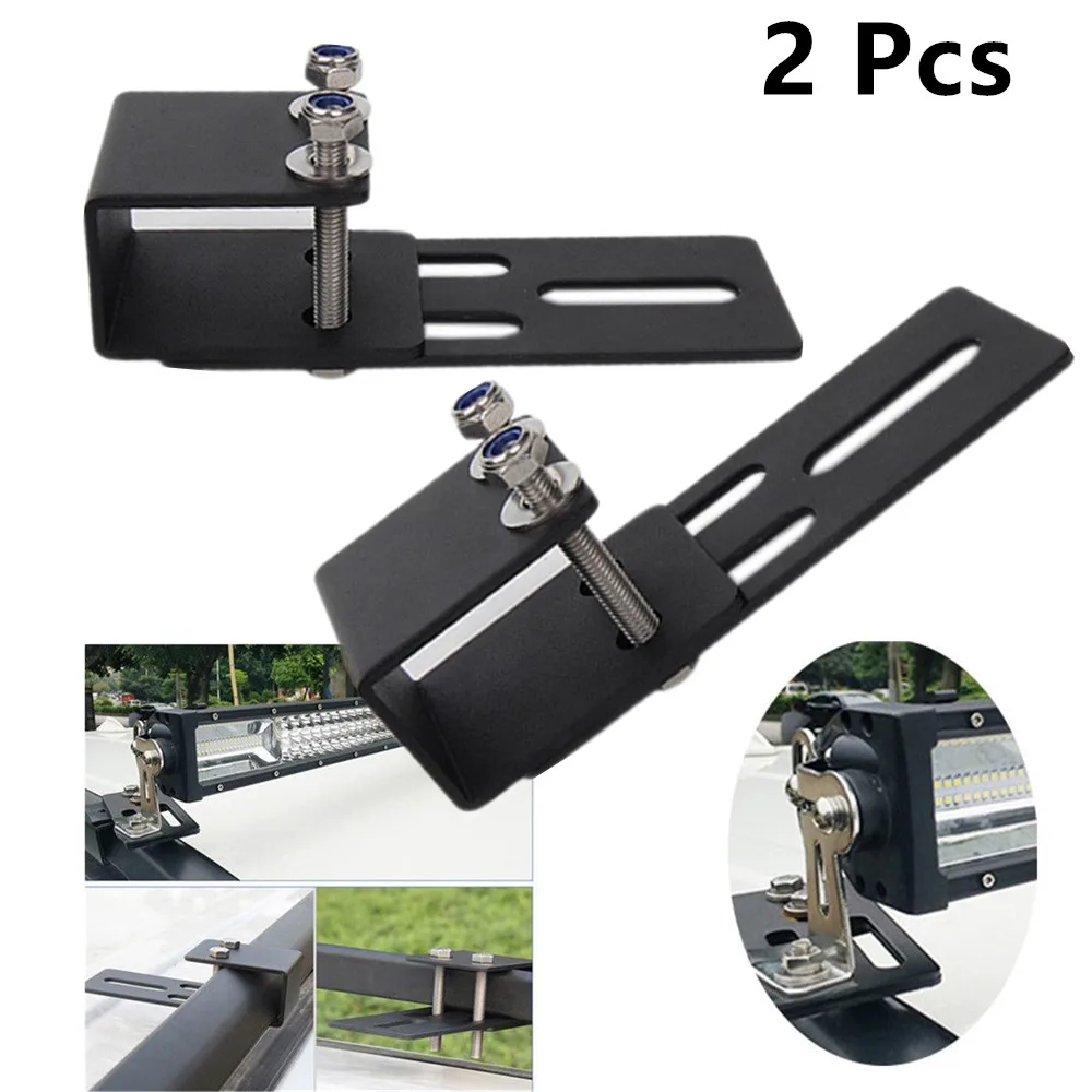 

Car Accessories offroad vehicle roof rack bracket Crossbar Luggage Rack bumper bull bar Mounting holder for Led Work Light Bar