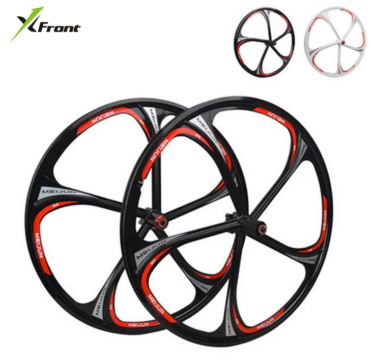 

New MTB lightweight magnesium alloy 5 cutter wheels 26 inches bicycle wheel mountain bike wheels