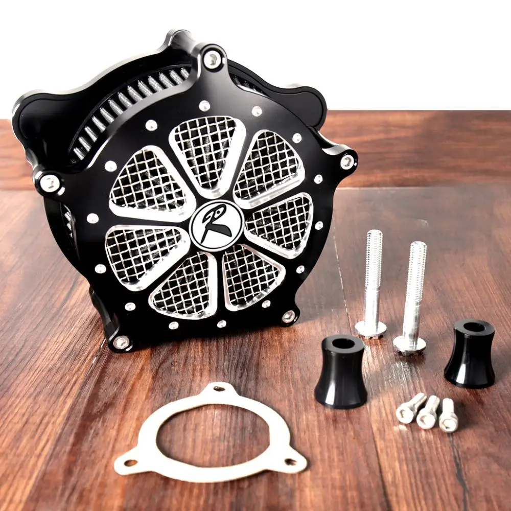 

Shallow Cut Air Cleaner Kit For Harley Touring Electra Glide Street Glide Road King FLH/T FLHX FLHR 2017-2018 Models