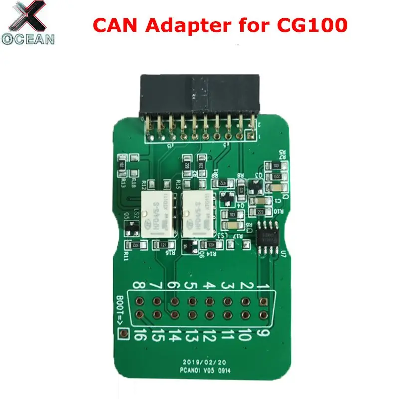 

New CAN Adapter Use for CG100 Prog III Airbag Restore Device Repair ECU , Read and Write ISN Free Shipping