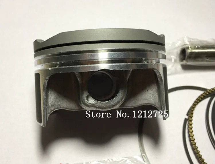 Zongshen NC250 motorcycle Cylinder accessories NC 250 XZ250R T6 ZS177MM Engine piston ring Piston diameter 77mm pin 16mm