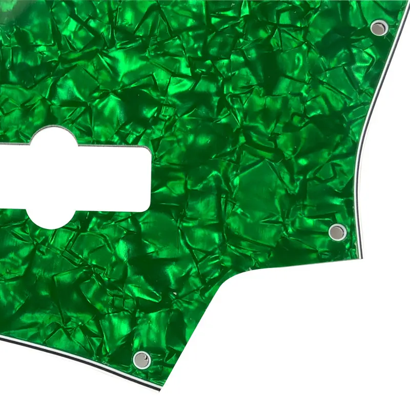 Pleroo Custom Quality Prats - For US 10 Holes 4 String Standard Jazz Bass Guitar Pickguard Scratch Plate