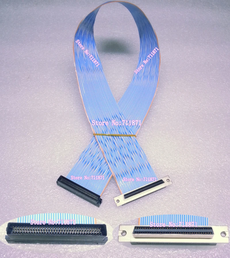 48cm 68P Male to Female SCSI Cable 68 Pin to 68P Male Female SCSI Line Wire Cord  SCSI68 Cable SCSI 68P Line