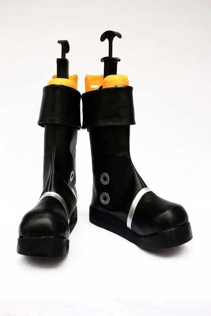 Portgas D Ace Schoenen Cosplay Anime One Piece Fire Fist Ace Cosplay Laarzen Zwarte Schoenen Custom Made Elke Grootte