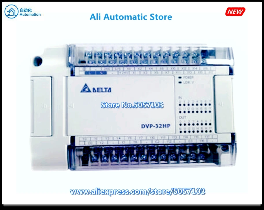 DVP32HP00T 32 Point Expansion Machine 16DI 16DO NPN 24VDC 0.3A AC Power Supply New