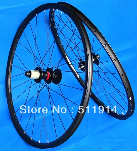 

Full Carbon mountain bike MTB 29er Clincher wheelset (32h/32h)