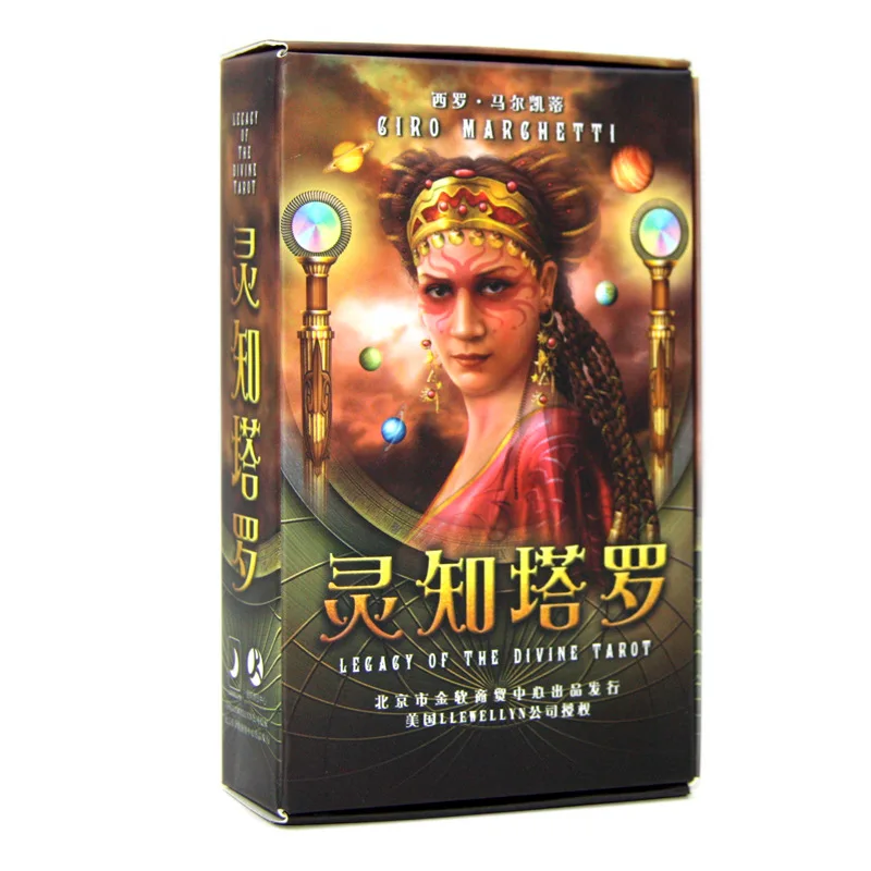 legacy of the divine tarot Gnosis tarot Board Game High Quality Paper Cards Chinese Edition for Astrologer