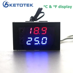 DC 12V 10A -50-110C Digital Microcomputer Thermostat Regulator Adjustable Temperature Controller