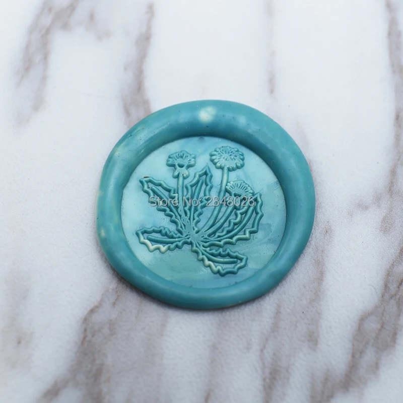 Botanical floral Wax Seal Stamp, rustic wedding stamp,plant seal, invitation seals,wedding invitations