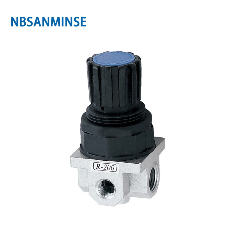 

NBSANMINSE Air Preparation Units R 200 G 1/4 Air Regulator Air Source Treatment Unit Compressed Pneumatic Regulator Valve