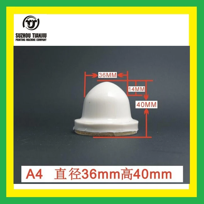 

TJ A4 Roundness Rubber Head For Pad Printing A4(Size:Diameter36*H40MM)