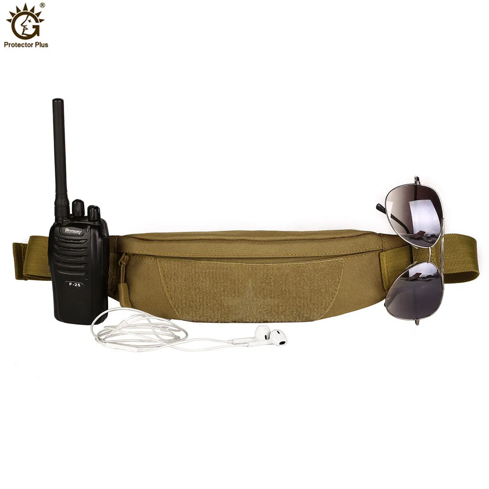 Molle System Tactical Girdle Waist Bag Military Equipment Belt Men Small Army Bags Holder Outdoor Running Pouch Bag