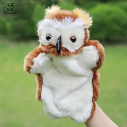 Children Night Owl Bird Hand Puppet Stuffed Plush Toy