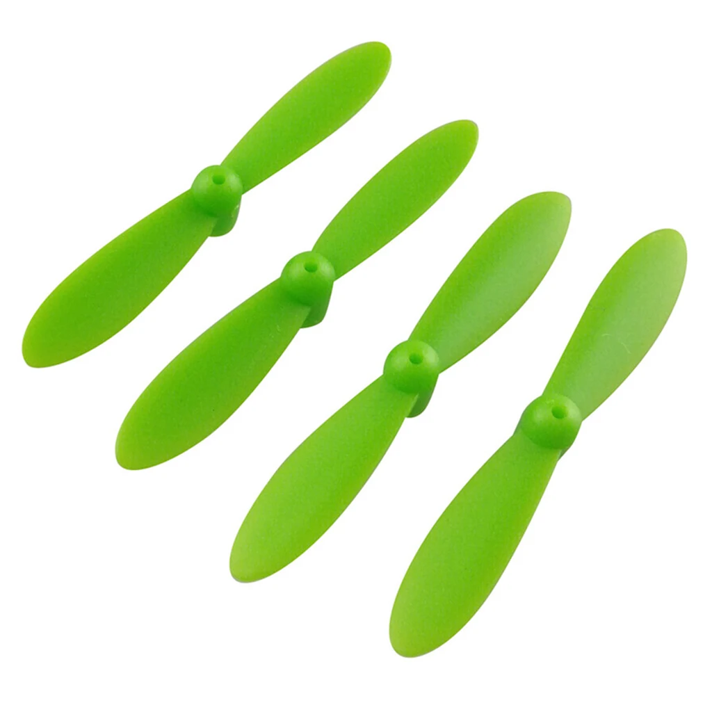 20/40Pcs Propeller Set Propellor Vervanging Voor Cheerson Cx 10 Drone Accessoire Back-Up Vervangen Deel Multicolor