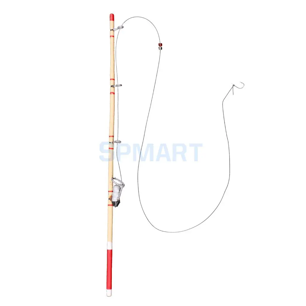 1/12 Scale Dollhouse Miniature Fishing Rod Pole Fishing Tool Model Toy for  12th Dolls House Decoration Accessories - AliExpress 26