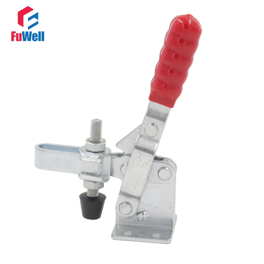 GH-101-D Quick Release Hand Tool Toggle Clamp 180KG Holding Capacity Vertical Type Toggle Clamp Latch