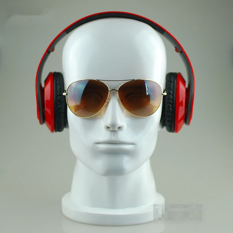 

Free Shipping!! 2015 New Style High Quality Fashionable Gloss White Mannequin Head Manikin For Display Earphone,Sunglass,Hat