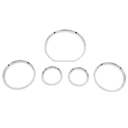 Chrome Styling Dashboard Gauge Ring Set for Mercedes Benz W140