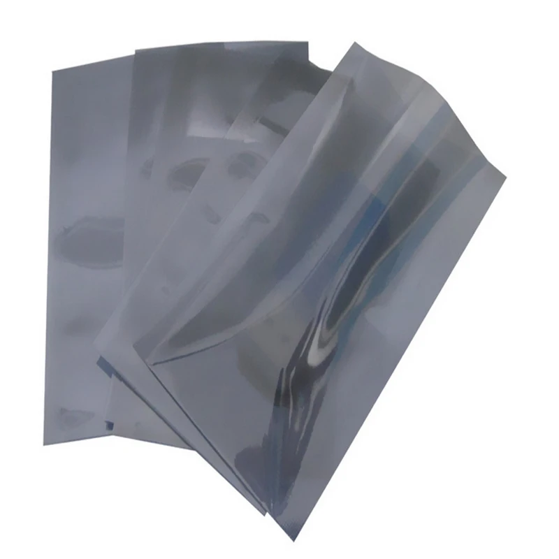 

12 x 33 cm or 4.72 x 12.99 inch Anti Static Shielding Bags ESD Anti-Static Pack Bag 50pcs/bag