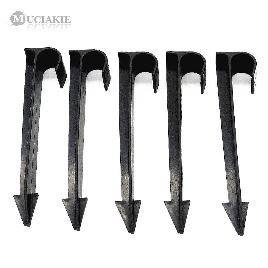 

MUCIAKIE 5PCS DN20 Hold Down Ground Stakes for PE Hose Compatible for Holding Down Securing Drip Micro Irrigation Fittings